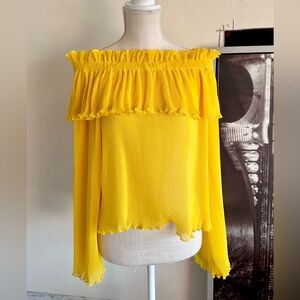 Alice McCall Sunshine Off-Shoulder Blouse